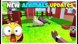 Finally Animals update in dude theft wars 2024  Dude theft wars new update 2024