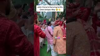 #JohnCena is Dancing a Bhangra in his Own Unique Way  #shorts #viral #anantradhikawedding