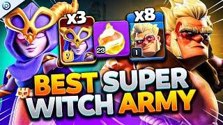 FIREBALL + SUPER WITCHES + DRUIDS is SUPER EASY + OP  Best TH16 Attack Strategy Clash of Clans