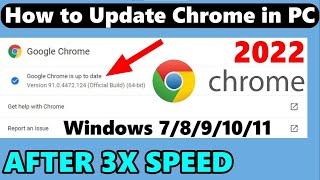 How to update Chrome on laptopcomputer for 781011 windows 2022