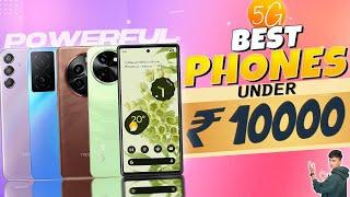 Top 5 Best 5G Smartphone Under 10000 in April 2024  Best 5G Phone Under 10000 in INDIA 2024