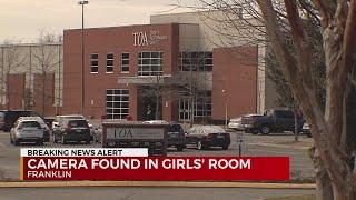 Hidden camera found inside girls changing room at Franklin cheerleading studio police say