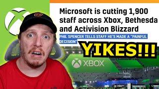 HUGE XBOX L Microsoft just FIRED TONS of Blizzard Devs??