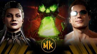 Mortal Kombat 11 - Sindel Vs Klassic Johnny Cage Very Hard