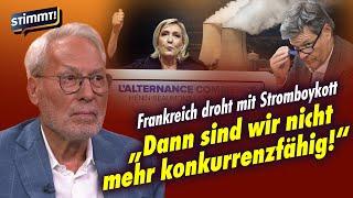 Kein Atomstrom mehr aus Frankreich?  Fritz Vahrenholt bei Stimmt Der Nachrichten-Talk