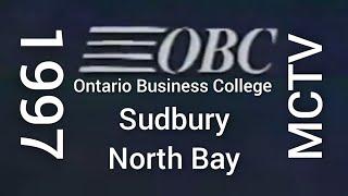 1997 Ontario Business College commercial on MCTVBBS