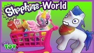 Shining Armor and the Shopkins Grocery Adventure  My Little Pony Skit