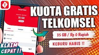 🟢 KLAIM CEPAT  KUOTA GRATIS 35 GB TELKOMSEL - Cara Dapat Kuota Gratis di Mytelkomsel 2024 Terbaru