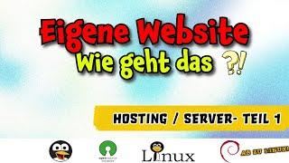 Die eigene Website - Wie geht das eigentlich - Grundlagen Teil 1 HostingServer GERMAN