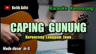 CAPING GUNUNG KARAOKE KERONCONG LANGGAM JAWA