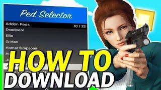 How to Install Addon Peds in GTA 5 EASY AddonPeds Tutorial