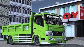Share Livery Mod Bussid Truck Hino Dutro Manja - Bus Simulator Indonesia