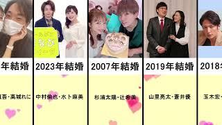 結婚したビッグカップル10選