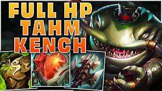 Unstoppable Full HP Tahm Kench Jungle Build  Heartsteel Warmog’s Titanic Hydra & More