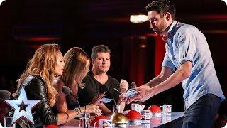 Can Jamie conjure up four yeses?  Audition Week 2  Britains Got Talent 2015