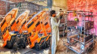 Amazing Manufacturing process of six seater Rickshaw Gari Amazing skills