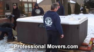 ProfessionalMovers.com - How to Move a Hot Tub