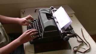 Speed Typing Test Halda Star Typewriter