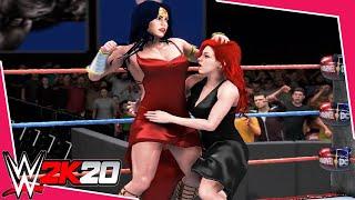 WWE 2K20  WONDER WOMAN V MARY JANE WATSON  Requested Bearhug Formal Wear Match