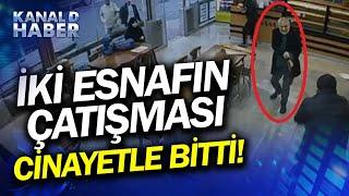 Fırında Kanlı Çatışma Cinayet Anı Ortaya Çıktı Çift Tabancayla İçeri Daldı #Haber