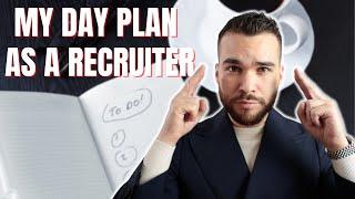 A Day In The Life Of A Recruiter My Actual Day Plan as a Recruitment Consultant