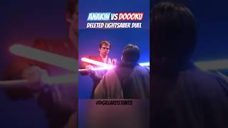Anakin vs Dooku Deleted Lightsaber Duel 