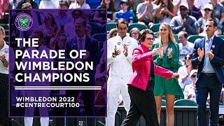 Legendary Wimbledon Champions Return to Centre Court  Wimbledon 2022