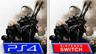 Nier Automata  Switch vs PS4  Graphics Comparison & FPS  Analista De Bits