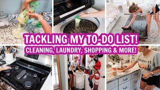 CLEANING MOTIVATION - SUMMER MOM ROUTINE & TACKLING MY TO-DO LIST Come clean with me