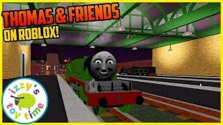 Lets Play THOMAS AND FRIENDS on ROBLOX Cool Beans Railway?