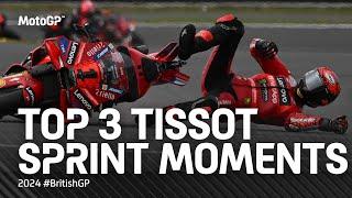 Top 3 #TissotSprint Moments   2024 #BritishGP