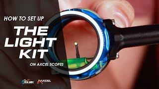 AXCEL  Light Kit Setup on AXCEL AVX Scopes