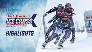 ATSX 500 Mont Du Lac USA Highlights  201920 Red Bull Ice Cross World Championship