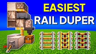 The BEST Rail Duper In Minecraft 1.21  9000 Per Hour