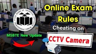 MSBTE Online Exam 2023 Cheating & Rules for Exam Msbte News Today