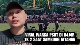 Warga PSHT di H4jar TK2 PSHT Cabang Jember.