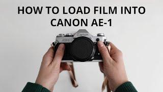 How to Load Film Into a Canon AE-1