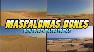 MASPALOMAS DUNES - Dunas de Maspalomas - Gran Canaria 4k