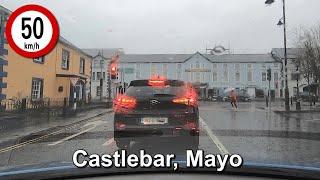 Driving From Westport to Castlebar in County Mayo