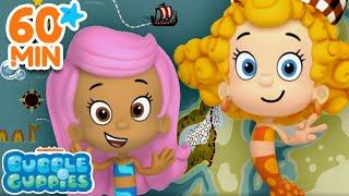 Around the World Adventures ️ w Molly and Deema  60 Minute Compilation  Bubble Guppies