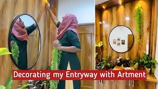 Elegant Entryway Makeover using Artment Products