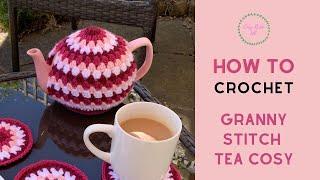Vintage Crochet Teapot Cover Pattern Using Granny Stitch