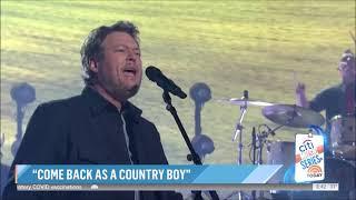 Blake Shelton Sings Come Back As A Country Boy Live Concert Performance HD 1080p