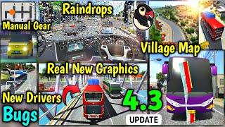 New Things & Characteristics Exciting Update 4.3 in Bus Simulator Indonesia by Maleo   Bus Game