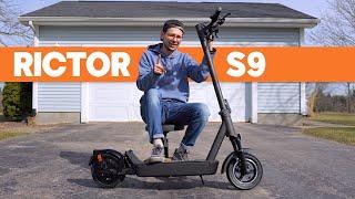 Rictor Range S9 Electric Scooter Features & First Impressions
