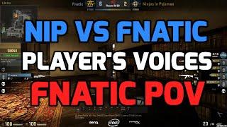 Katowice 2015 - fnatic vs NiP inferno grand final players voices fnatic POV Swedish