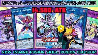 1010 WINS w CYBERSE CLOCK DRAGON NEW SKILL & OTK with +10.000 ATK  DUEL LINKS