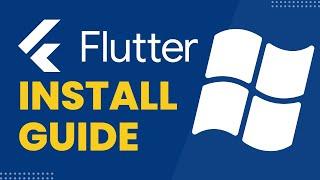 Install Flutter on Windows in 2024  Flutter development on Windows
