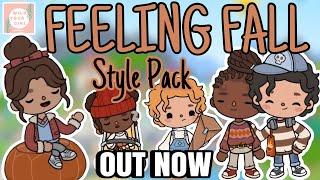 NEW UPDATE  FEELING FALL STYLE PACK  TOCA BOCA WORLD 