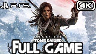 RISE OF THE TOMB RAIDER PS5 Gameplay Walkthrough FULL GAME 4K 60FPS No Commentary